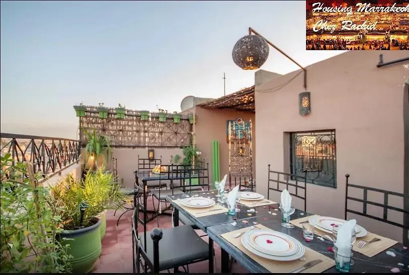 Guest house Housing Marrakech Chez Rachid Hotel Marrakesh Morocco